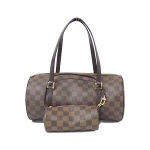 LOUIS VUITTON Brown Damier Papillon 30 Pouch
